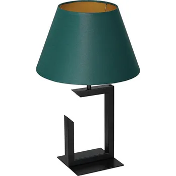 Lampička Stolní lampa 1xE27/60W/230V 45 cm zelená/zlatá