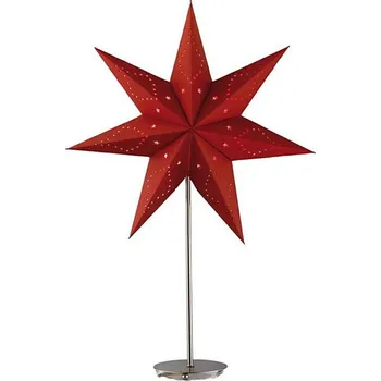 Lampička Markslöjd 8813,130 - Vánoční dekorace SATURNUS 1xE14/25W/230V 69 cm červená