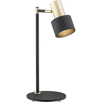 Lampička Argon Argon 4257 - Stolní lampa DORIA 1xE27/15W/230V černá/mosaz + záruka 3 roky