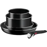 Tefal - Sada nádobí 5 ks INGENIO EASY COOK & CLEAN BLACK