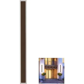 Venkovní osvětlení LED Venkovní nástěnné svítidlo LED/17W/230V 3000K IP65 hnědá