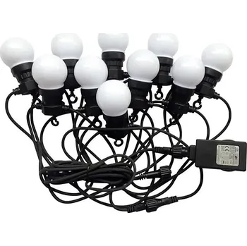Venkovní osvětlení LED Venkovní řetěz STRING 5m 10xLED/0,5W/230V IP44 3000K