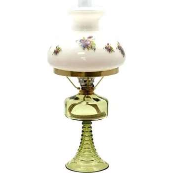 Venkovní osvětlení Petrolejová lampa PETRA 42 cm lesní zelená