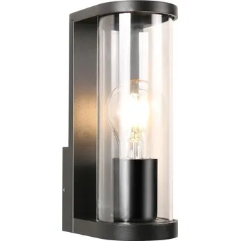 Venkovní osvětlení Zuma Line SJ15111- Venkovní nástěnné svítidlo TWILIGHT 1xE27/60W/230V IP44 černá