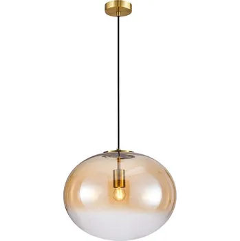 Lustr na lanku CAMPANIA 1xE27/60W/230V zlatá