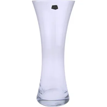 Váza Skleněná váza rozšířená 34 cm (Ručně dělaná skleněná váza)