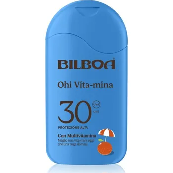 Přípravek na opalování Bilboa Ohi Vitamina Latte opalovací mléko s vitamíny SPF 30 200 ml