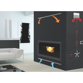 Krbová vložka Peletová krbová vložka EK PELLKAMIN 12 EVO
