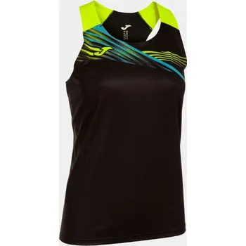 Dámské tílko JOMA Elite X Tank Top Black-Fluor Yellow XL
