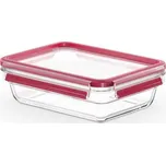 Tefal - Dóza na potraviny 1,1 l MSEAL GLASS červená/sklo