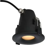 Azzardo AZ5390 -Koupelnové podhledové svítidlo ROMOLO 1xGU10/50W/230V IP65 černá