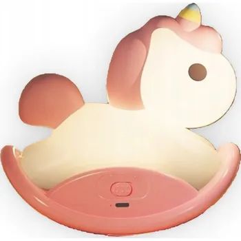 Dětské svítidlo Jednorožec Dotyková Noční Lampa Dětská Kojenecká LED Bezdrátová