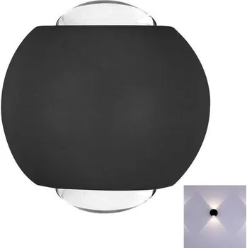 Venkovní osvětlení LED Venkovní nástěnné svítidlo LED/2W/230V 3000K IP54 černá