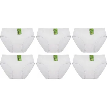 Kalhotky Dámské kalhotky Kalhotky Bambusové 6 kusů 3XL/4XL