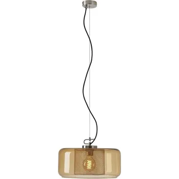 Briloner 4018-017 - Lustr na lanku SEVENTIES 1xE27/40W/230V zlatá