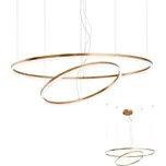 Redo 01-1721 - LED Lustr na lanku ORBIT LED/42W + LED/66W/230V bronz