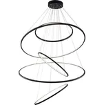 Azzardo AZ3137 - LED Stmívatelný lustr na lanku WHEEL LED/190W/230V černá