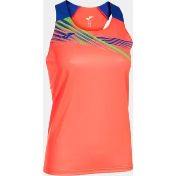 Dámské tílko JOMA Elite X Tank Top Fluor Coral-Royal S