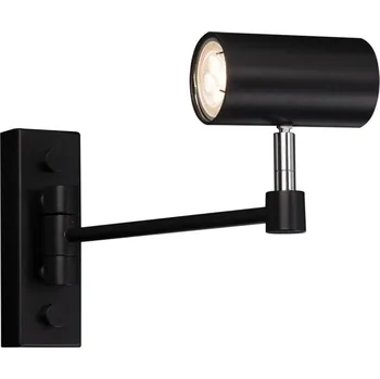 Nástěnné svítidlo Shilo 2209 - Nástěnná lampička FUSSA 1xGU10/15W/230V černá