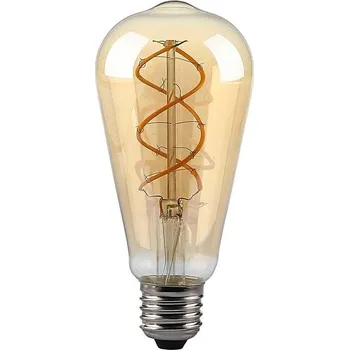 Žárovka LED Stmívatelná žárovka FILAMENT ST64 E27/4,8W/230V 1800K