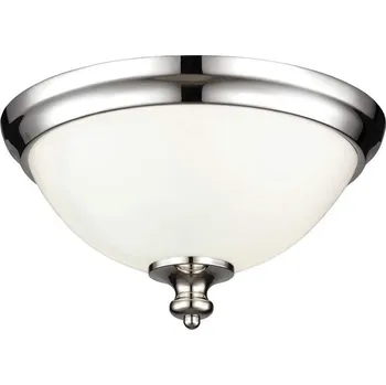 Feiss FE-PARKMAN-F-PN - Stropní svítidlo PARKMAN 2xE27/60W/230V