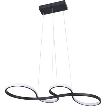 LED Lustr na lanku SALSA LED/38W/230V 4000K černá