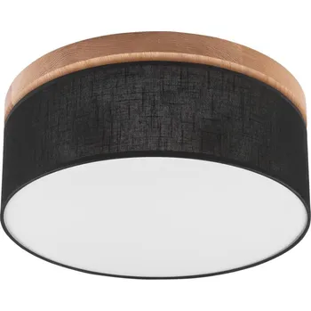 Brilagi - LED Stropní svítidlo BELLADONNA 2xE27/15W/230V pr. 40 cm černá/dub