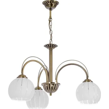 Lustr na řetězu 3xE27/60W/230V