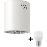LED Bodové svítidlo GEORGE 1xE27/6W/230V pr. 11 cm bílá