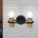 Eglo 43542 - Nástěnné svítidlo CHIEVELEY 2xE27/40W/230V