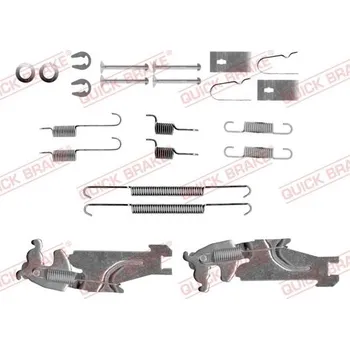 Brzdová čelist Sada příslušenství, brzdové čelisti Quick Brake 105-0847S