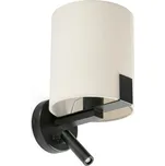 FARO 20053 - LED Nástěnná lampa NILA 1xE27/15W/230V + LED/3W krémová/černá