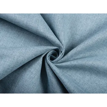 100% zatemňovací látka Blackout BKW-210 Světle modrá žíhaná - šířka 140 cm