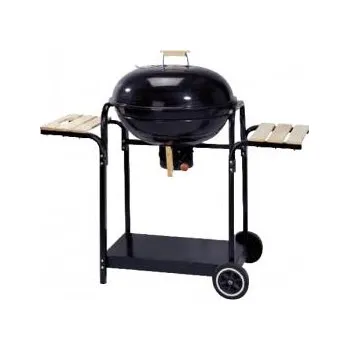 Zahradní gril Gril kotlový s víkem 113x56x106 cm