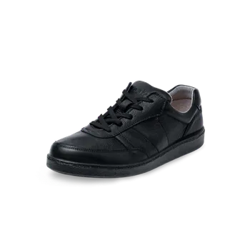 Pánské tenisky Botas Organic Dark - Pánské kožené tenisky / botasky černé | česká výroba ze Zlína 44 EU