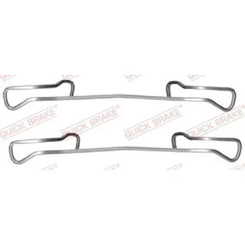 Brzdový systém Sada příslušenství, obložení kotoučové brzdy Quick Brake 109-1150