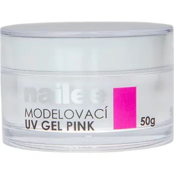 Umělé nehty Nailee modelovací UV gel pink 50g