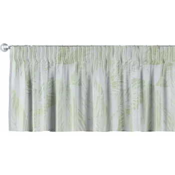 Obraz Lambrekýn na pásce 130x40 odstíny zelené