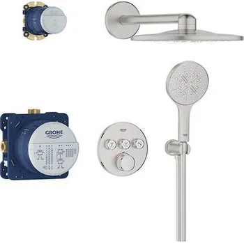 Vodovodní baterie Grohe Grohtherm SmartControl Perfect sprchový set 310 s termostatem pod omítku, 3 proudy, chrom