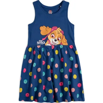 Dívčí šaty Dívčí šaty PAW PATROL SMILE modré Velikost: 110