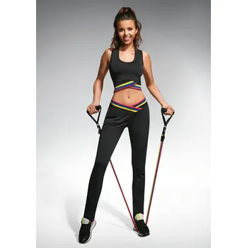 Dámské legíny Pruhované legíny na sport Champ