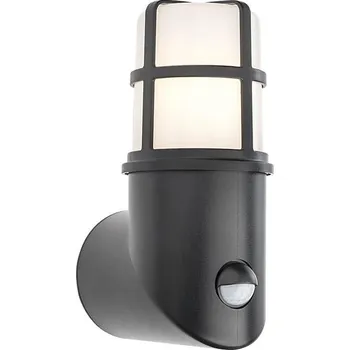 Venkovní osvětlení Redo 90201 - Venkovní svítidlo se senzorem TRITON 1xE27/28W/230V IP54 černá