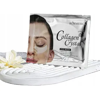 Pleťová maska KOLAGENOVÁ KŘIŠŤÁLOVÁ MASKA POD OČI KORMESIC 4 KUSY