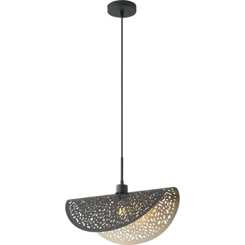 Lustr na lanku GALILEA 1xE27/15W/230V černá