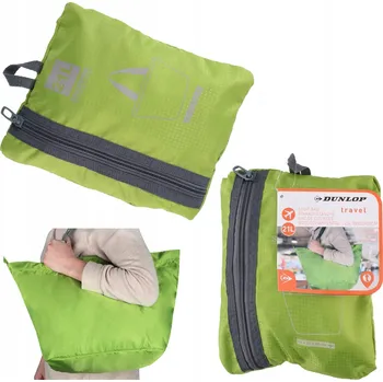 Sportovní taška Cestovní taška Dunlop torba składana na zakupy 21L zielona