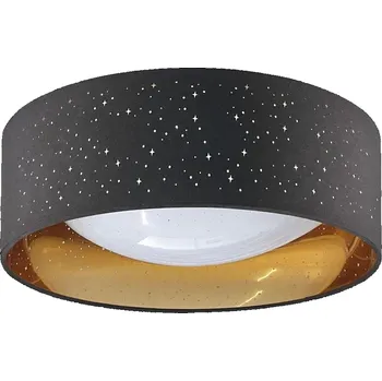 LED Stropní svítidlo TULUZA LED/18W/230V pr. 32 cm černá