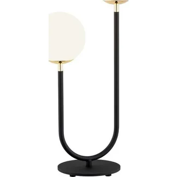 Lampička Argon Argon 7072 - Stolní lampa FERRONE 2xE14/7W/230V černá/bílá/zlatá + záruka 3 roky