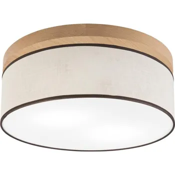 Brilagi - LED Stropní svítidlo BELLADONNA 2xE27/15W/230V pr. 40 cm krémová/dub