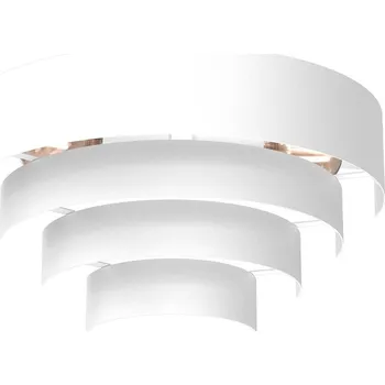 Nástěnné svítidlo Nástěnné svítidlo RINGS 2xE27/15W/230V bílá