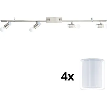 Bodové svítidlo Eglo - LED Bodové svítidlo MY CHOICE 4xE14/4W/230V chrom/bílá